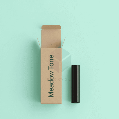 Custom Cosmetic Box Brown