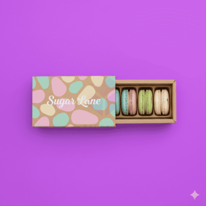 Custom Kraft Box Macaron