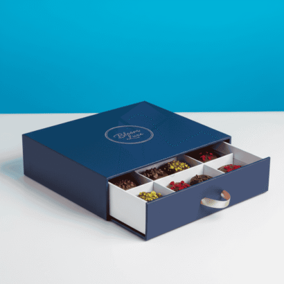 Custom Rigid Box Blue